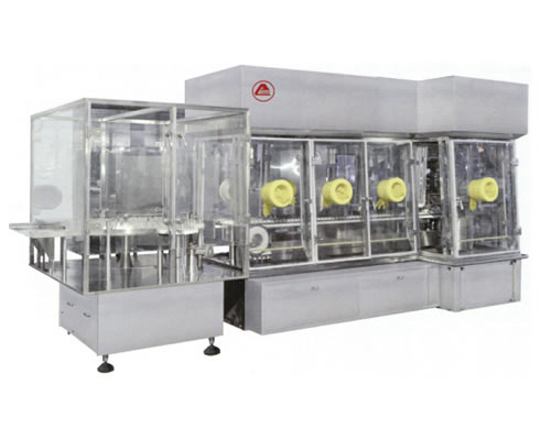 GGZ-400係列（liè）高速液體灌裝壓（yā）塞機